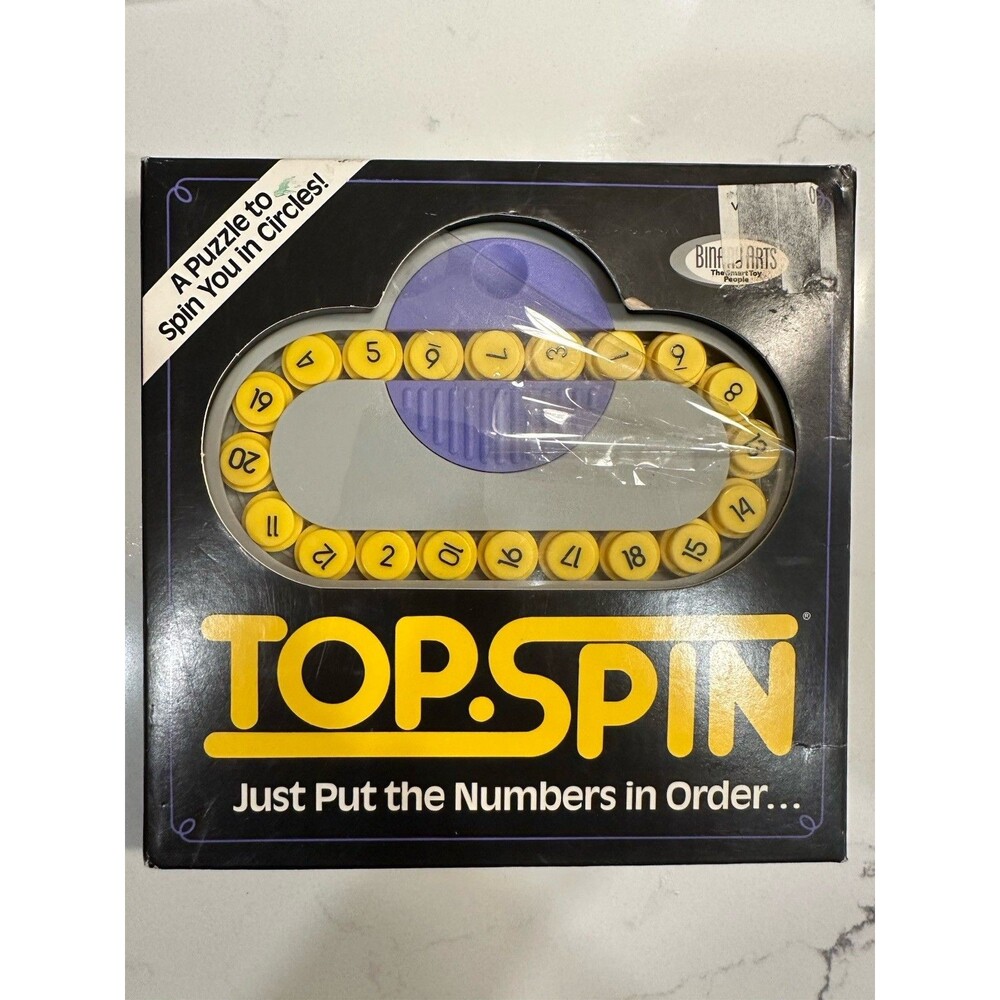 Top.Spin puzzle by Binary Arts - handheld brain teaser game, in original box